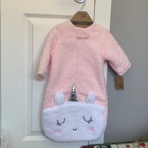 Chick pea unicorn sleep bag 3-6 months